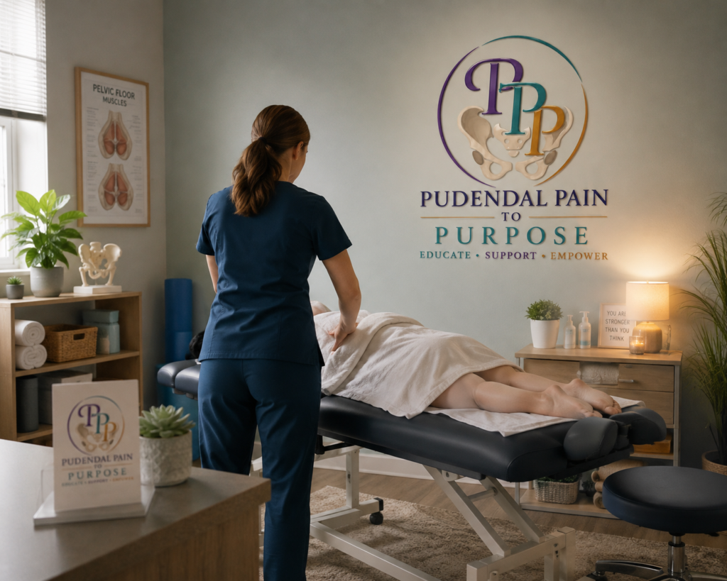 Massage therapy treatment illustration